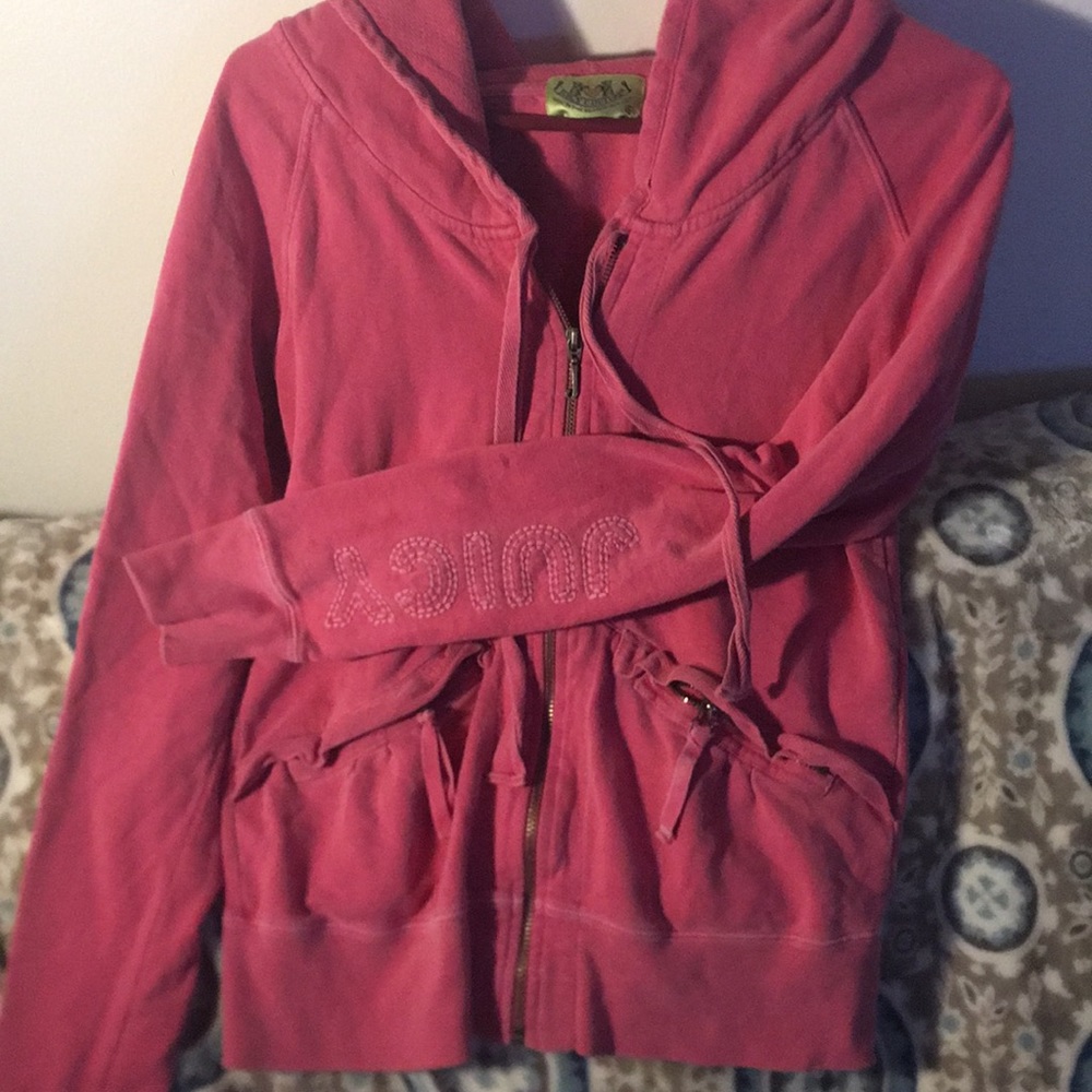 Juicy Couture Jacket L Zip Hoodie